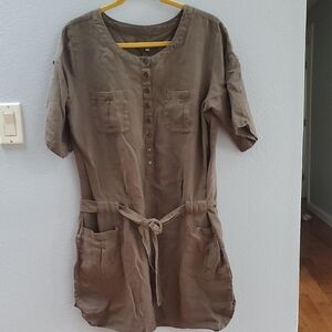 Sud Express Linen Mini Dress